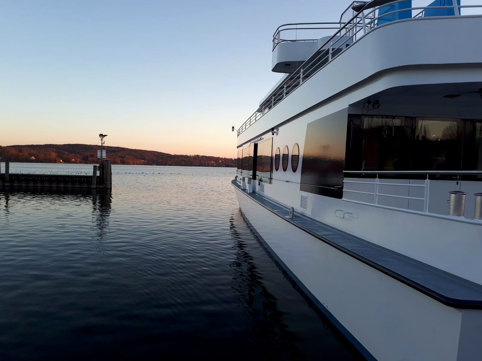 Neubau der Lux-Werft für den Starnberger See am Ausrüstungskai