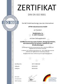 ATTIKI QM IMC DIN EN ISO 9001-Zert deutsch